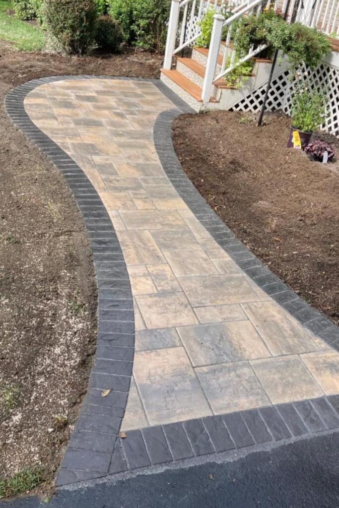 walkway installation
